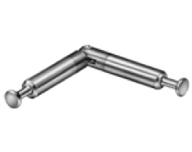 Pen dubbel, scharnierend, 40,3 x 40,3mm