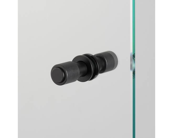 Furniture Knob/Double-Sided/Cast /Welders Black