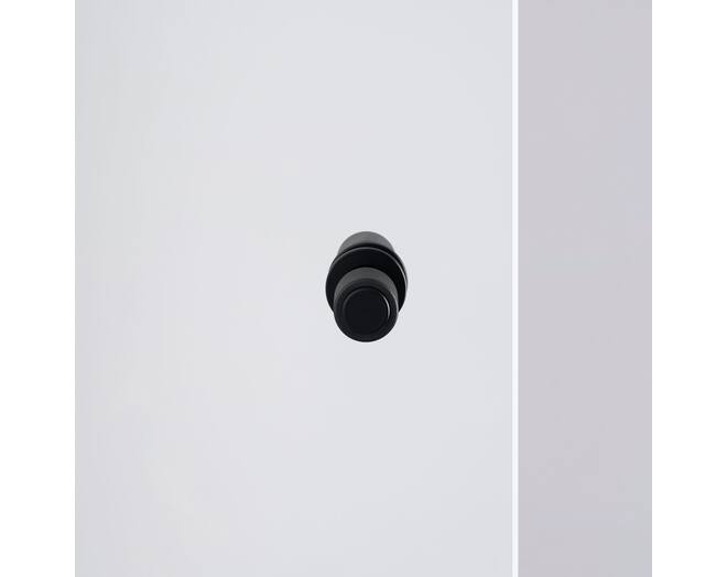 Furniture Knob/Double-Sided/Cast /Welders Black