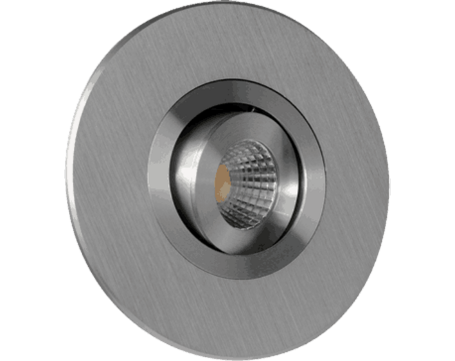 Losse spot Monza rond Aluminium PowerLED kantelbaar