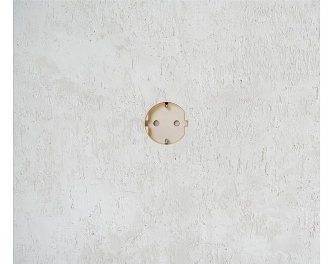 rond 3.0 - retro / backfit socket type F - trimless - cream