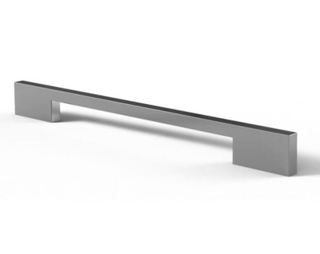 Greep 10x310mm, aluminium glanzend hartafstand 256mm