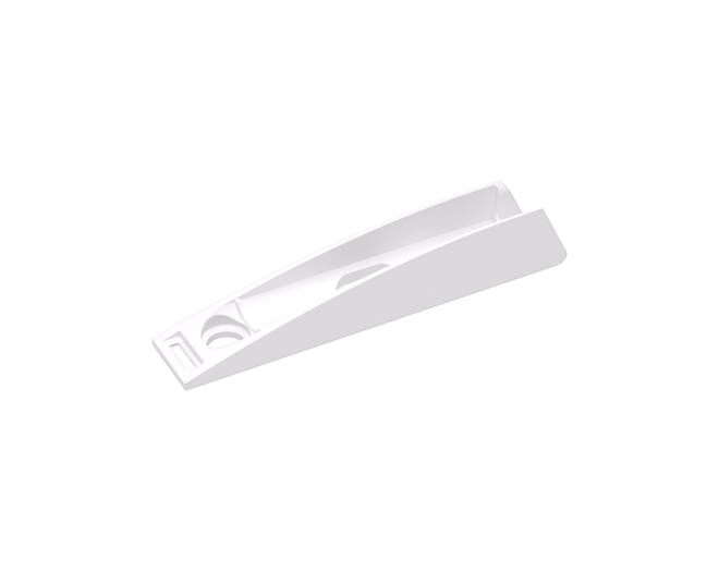 K push Tech basis, voor euroschroeven, wit, L= 78.4mm