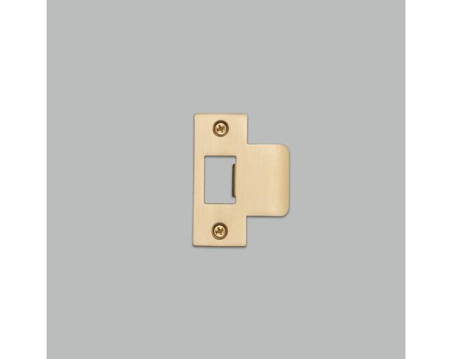 Strike Plate Kit/T Shaped/2 Inch Door/Brass