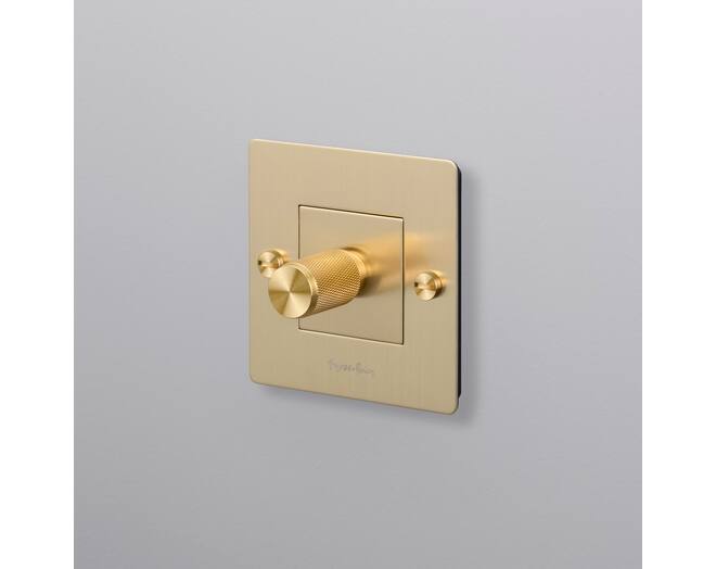 1G Dimmer/100W Led/2 Way/Brass