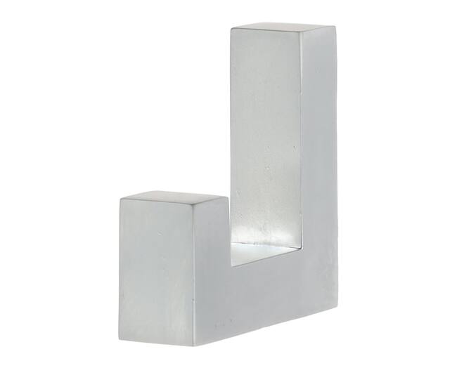 Jashaak wit gelakt, enkel 40x12mm diepte 40mm