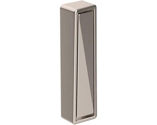 Jashaak RVS look, scharnierend, 80x20mm, hoogte 14,5mm