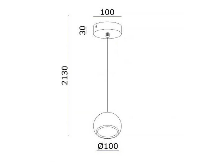 Pamplona Hanglamp Aluminium
