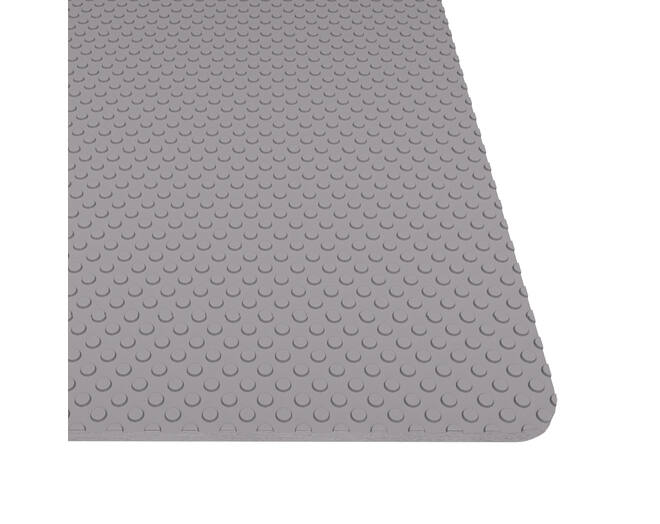 Antislipmat donker grijs hoog 480mmm, dik 1.2mm op rol 20mtr