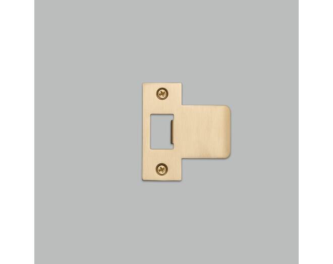 Strike Plate Kit/T Shaped/3 Inch Door/Brass