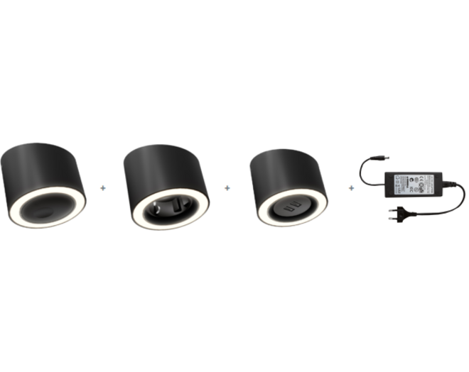 1x Unika mat zwart 24V + 1xWCD + 1xUSB + MC-Easy + Driver 36