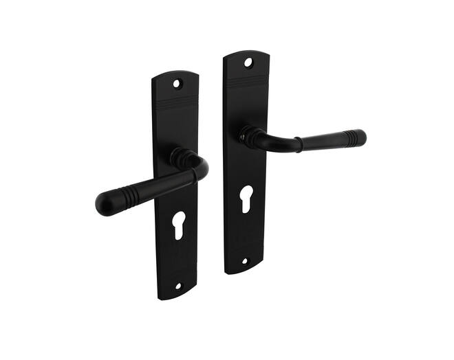 Deurkruk Helena op schild 230x44 mm profielcilindergat 55 mm