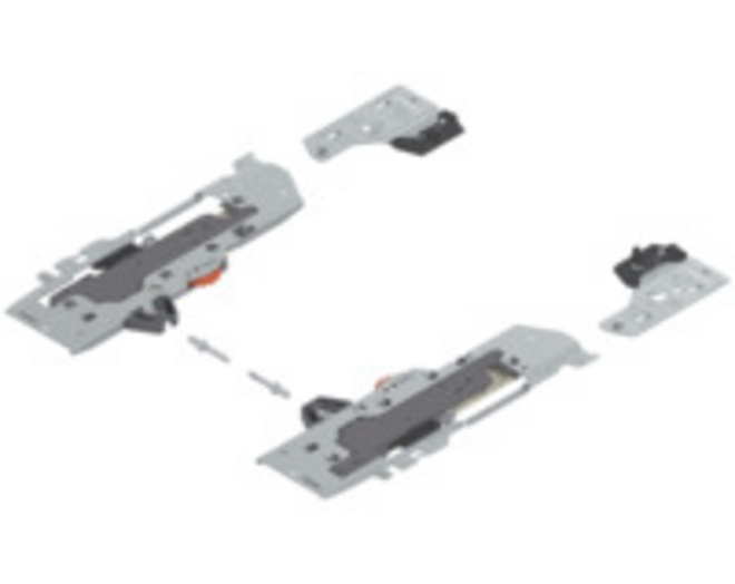 Tip On/Blumotion set eenheid, 10-20kg NL270-349mm