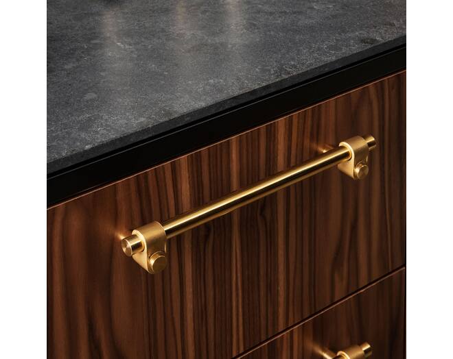 Pull Bar/Large 400Mm/15.7 Inches/Cast/Brass