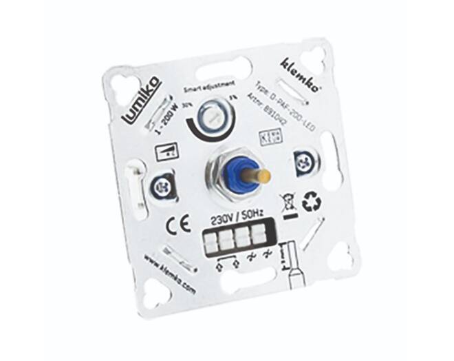 Universele LED dimmer 1-200W, RC fase afsnijding