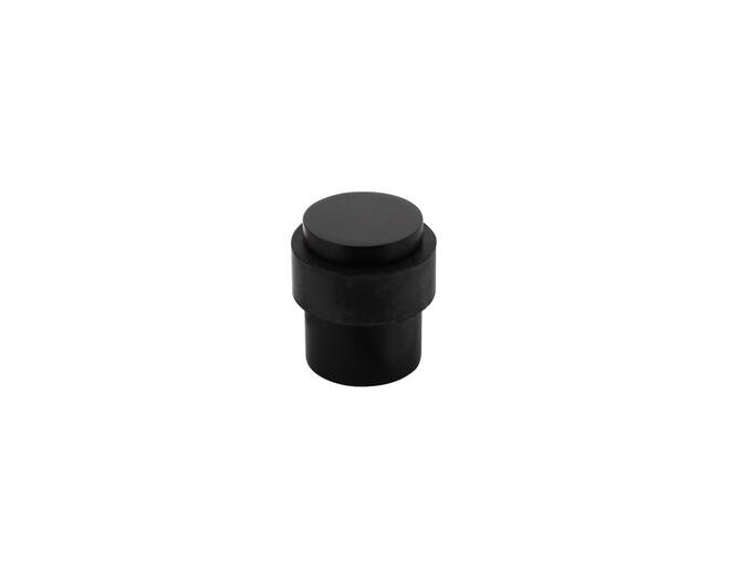 Deurstop Vloermontage ø30x40mm zwart