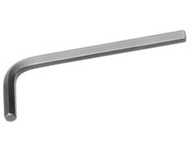 Inbussleutel 4 mm, 75x55mm