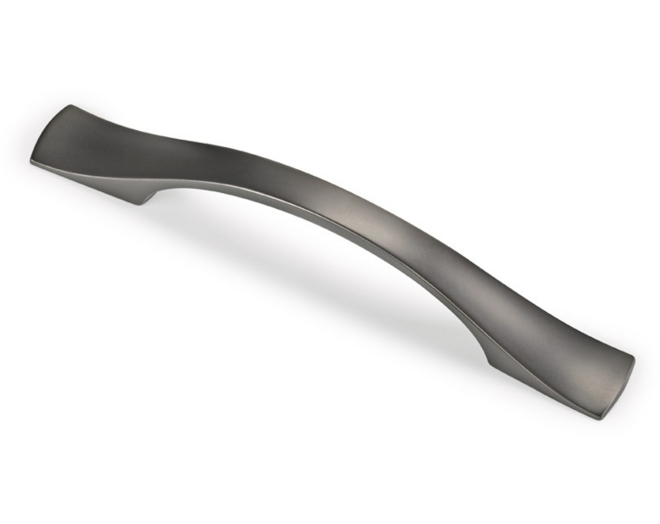Greep METAL 715 grafiet 152x20mm, hartmaat 96mm
