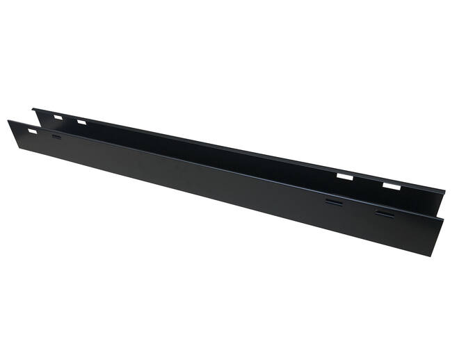 Kabelgoot 100cm zwart RAL9005, 1000x100x100mm