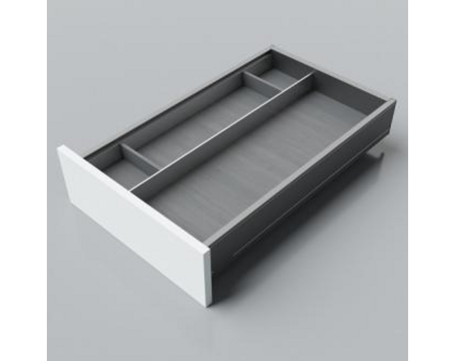 Bestekindeling houtdecor voor LEGRABOX C400-450, D 60cm, set