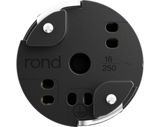 Rond 2.0 Unifit socket type F white cup