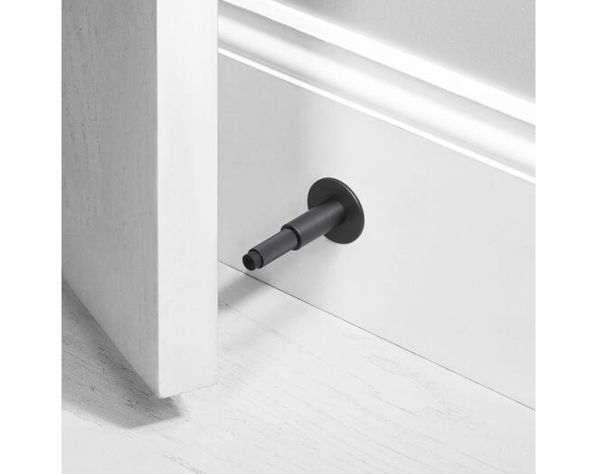 Door Stop/Wall Mounted/Smoked Bronze