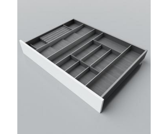 Bestekindeling houtdecorvoor LEGRABOXC850-1050, D 65cm,