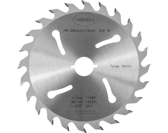 Zaagblad Tanga dx200, z24, ø 200x29