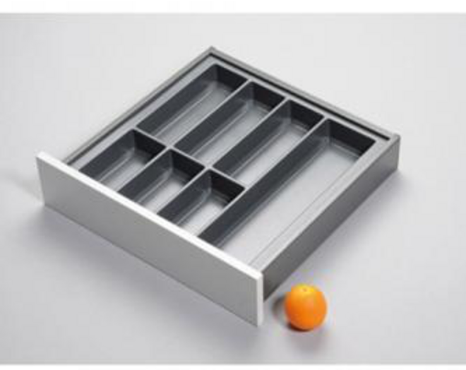 Bestekindeling LEGRA, Antraciet, C55, D 50 wd16