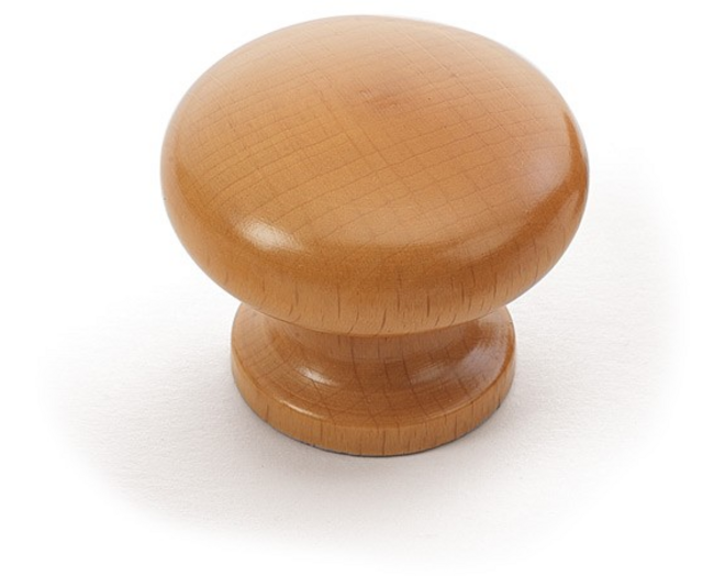 Knop WOOD 906 beuken blank gelakt 30mm