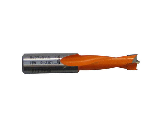 HM-boor 8x57mm links, rood