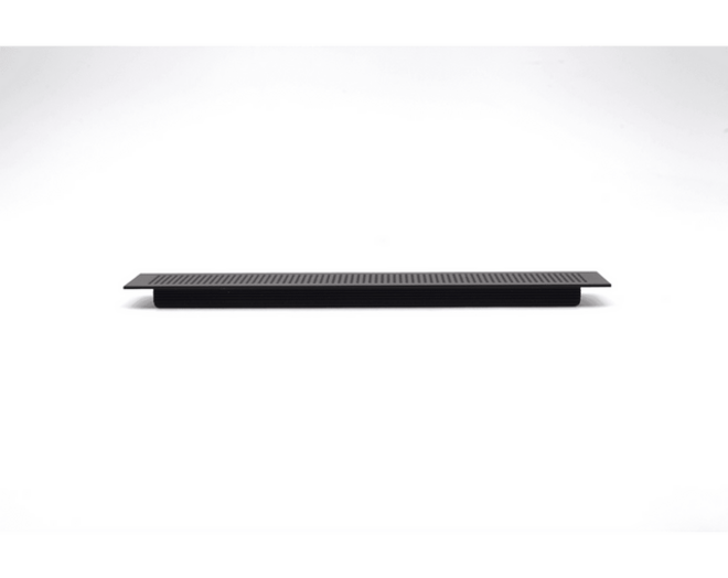 Luchtrooster aluminium mat zwart 210x36mm