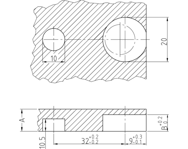Verbindingsbeslag vernikkeld voor 16mm hout zware uitvoering