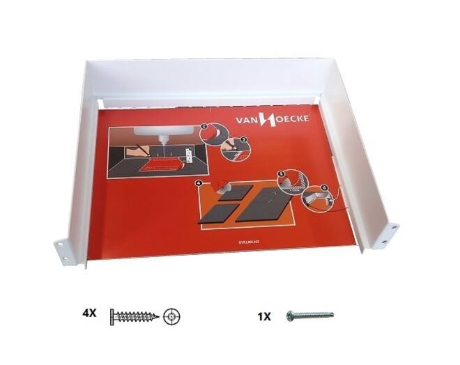 Sifonkap orion grijs, voor LEGRABOX, voor uitsparing 300mm