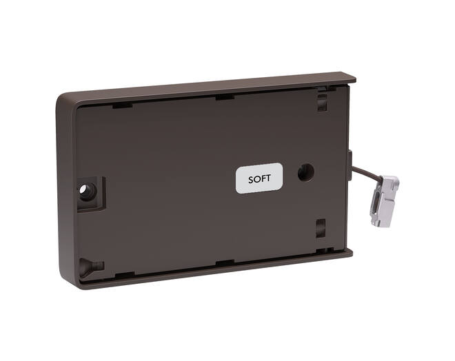 Kiaro Easy opening systeem, lichte uitvoering, bruin RAL8019