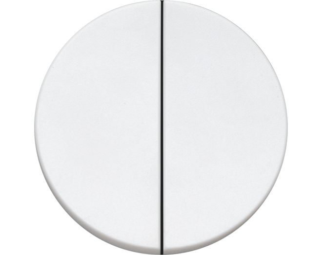 Rond 2.0 Double Two-way switch -t.less - basic white