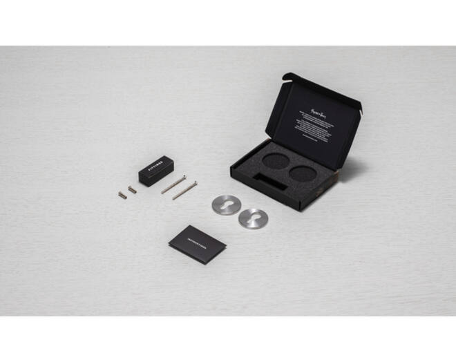 Escutcheon Plate/Euro Profile/Steel