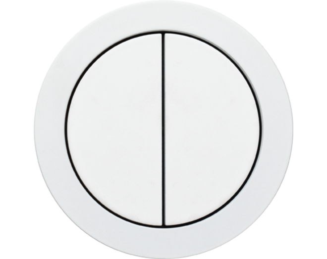 Rond 2.0 Multifit Push button 4X- white alu
