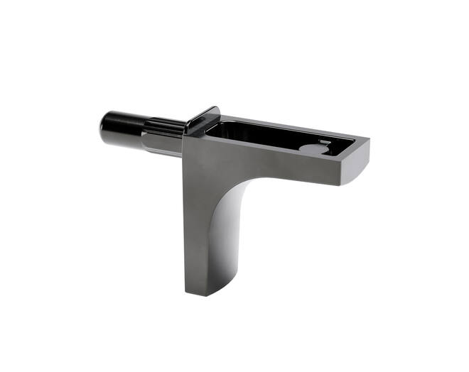 Plankdrager K Line zwart, stift 3mm