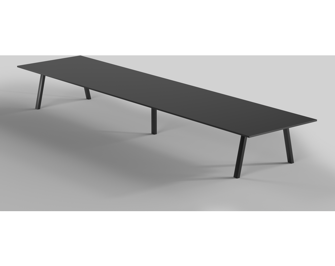 De Meet vergader tafel voor een blad van 6000mm lang,
