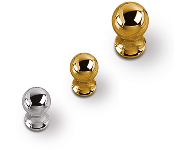Knop METAL 872 mat aluminium 13mm
