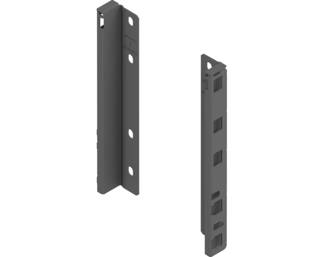 Rugwandhouder Merivobox E- hoogte, L+R, orion grijs
