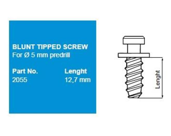 Europen voor Modular clip, draadlengte 12,7mm, boring 5mm