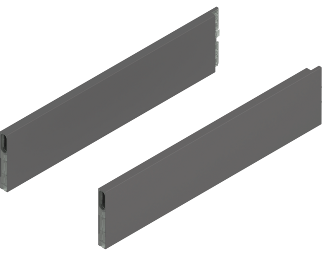 Boxcap Merivo L+R v/corpusdiepte 450mm hoogte E oriongrijs