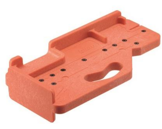 Boormal voor LEGRABOX bodem/rugwand. 7ML.7000