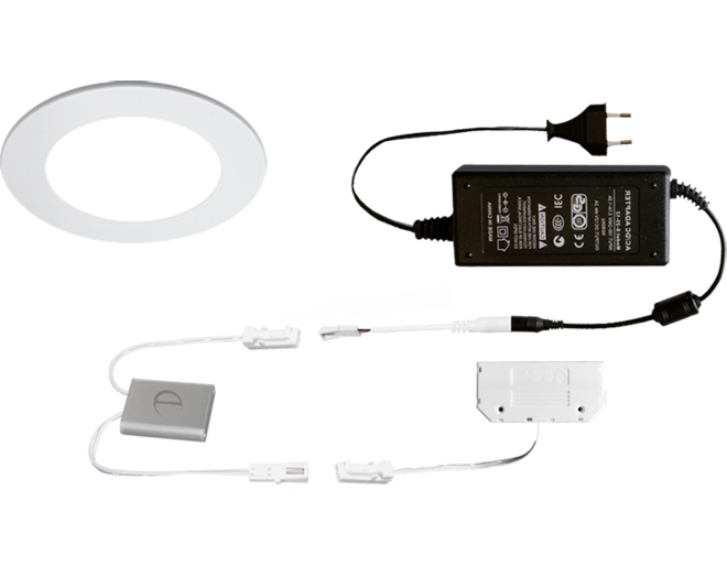 5 x Atom mat wit 24V + Dot-TD + Driver 24W