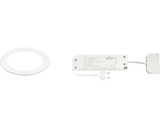 3x Smally mat wit 24V + Dimbare Driver 36W