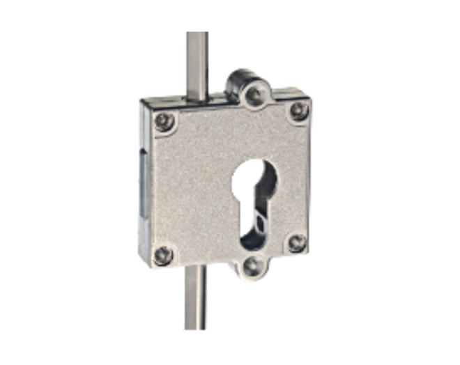 Espagnoletslot voor profielcilinder met schroefogen, 40mm
