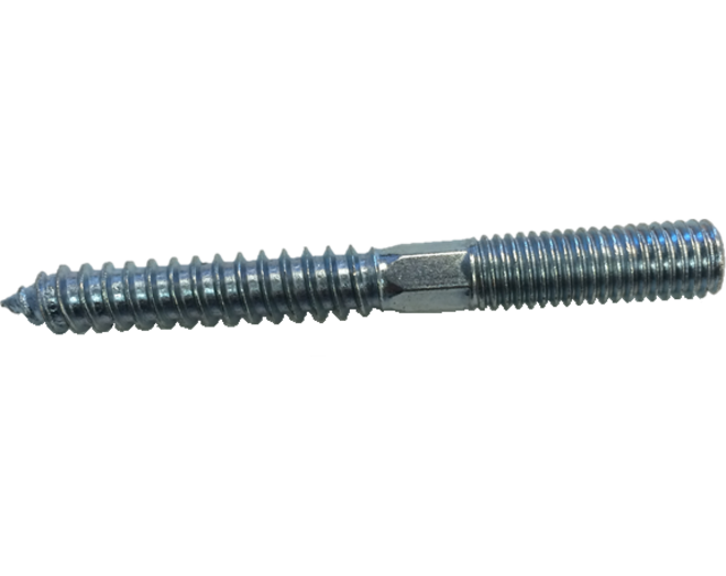 Tafelschroef M10x60mm verzinkt met Torx, met zeskant,