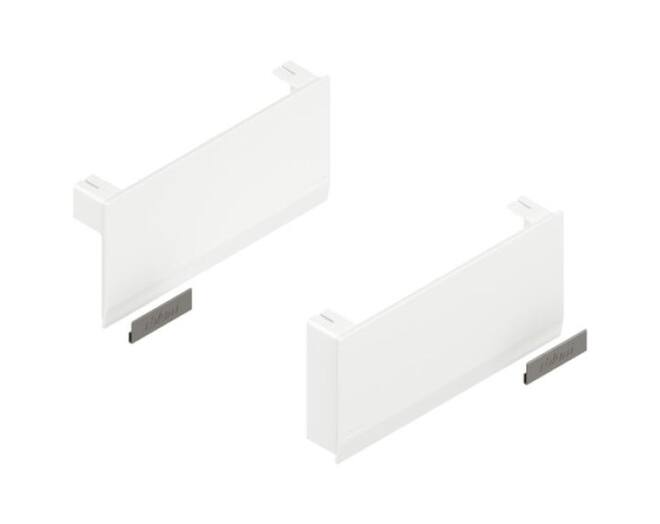 AVENTOS HK top SET afdekkappen L + R Zijdewit